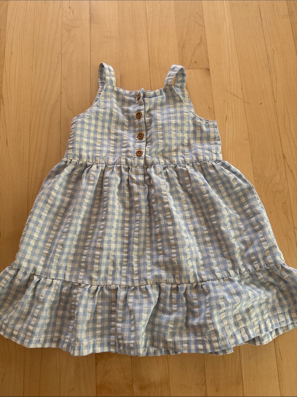 Toddler Gingham Dress 3T new w/out tags